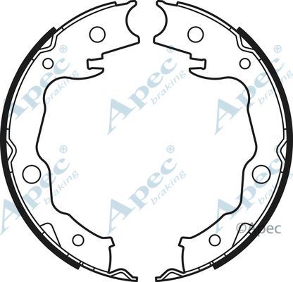 APEC BRAKING Jarrukenkäsarja, seisontajarru SHU756